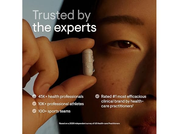 THORNE L-Arginine, 120 Capsules