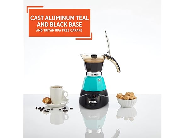 IMUSA 3 or 2cup Electric Espresso Maker,