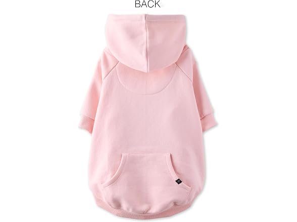 Pet Passion Rocky II Dog Hoodie, Pink, X-Large