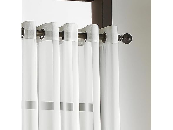 Curtainworks 59x144" Sheer Grommet Panel