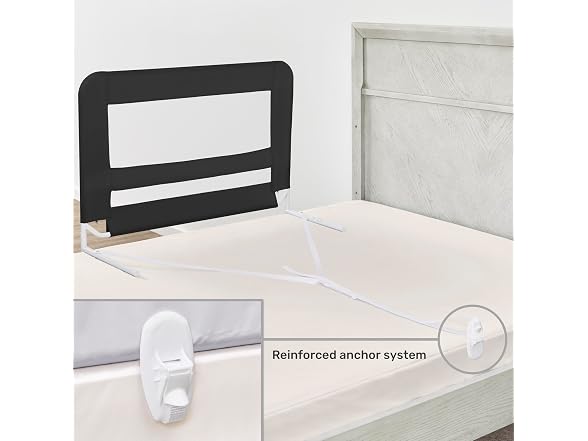 Dream On Me Mesh Security Bed Guard Rail