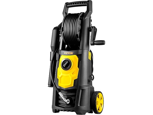 VEVOR Electric Pressure Washer, 2000 PSI 1.65GPM