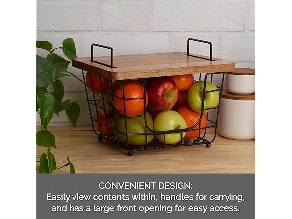 Gourmet Basics by Mikasa Stacking Basket