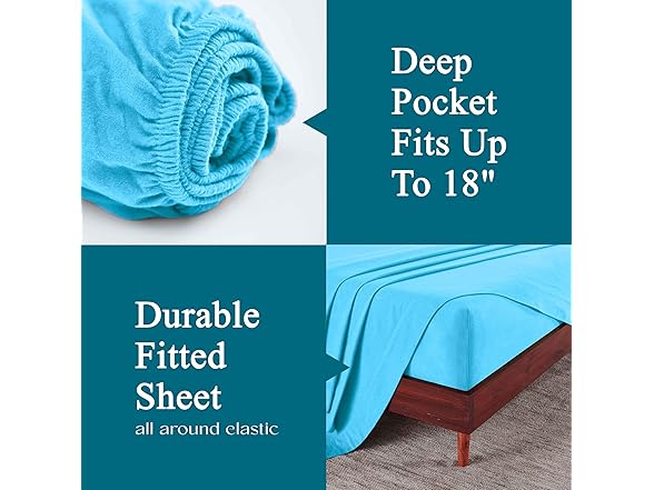 Superior Flannel Brushed Cotton Bed Sheet Set