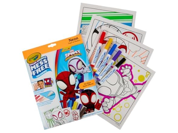 Spidey and His Amazing Friends Coloring Kit