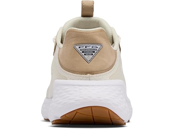 Columbia Mens PFG Slip On, Stone/Fossil, 14