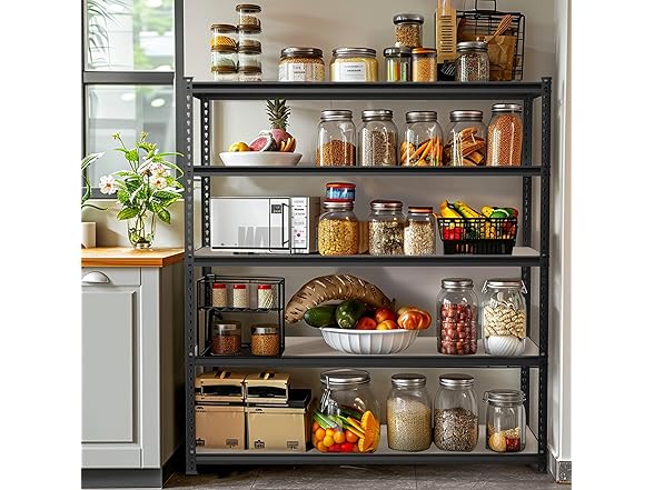 WORKPRO 5-Tier Storage Shelf 36x18x72