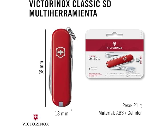 Victorinox Classic SD Red