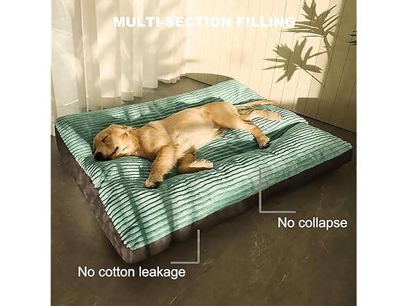 TYMONT 39"x29" Dog Bed for Medium Dogs