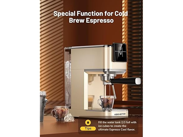 Espresso Machine with Rapid Cold Brew