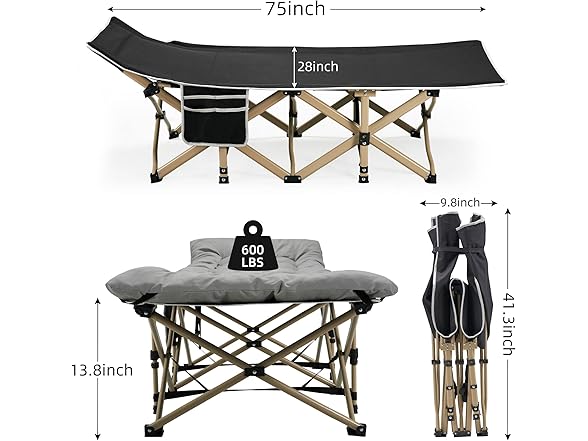 Fragess camping cot