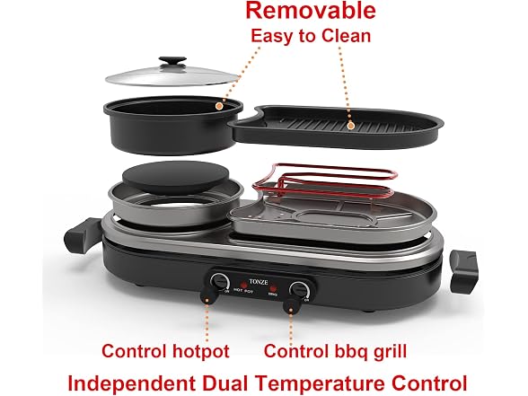 Hot Pot Electric with Grill