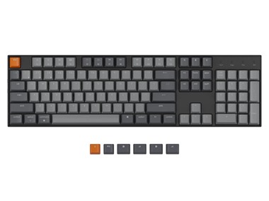 $49.99, Was $94.99, 47% Off! Keychron K10 Full-Size Mechanical Gaming Keyboard dealfomo