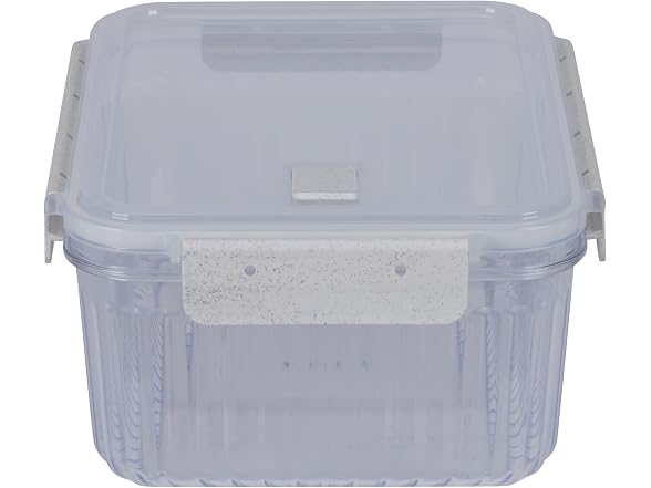 Kitchen Details 8-Piece Rectangular Food Storage Containers
