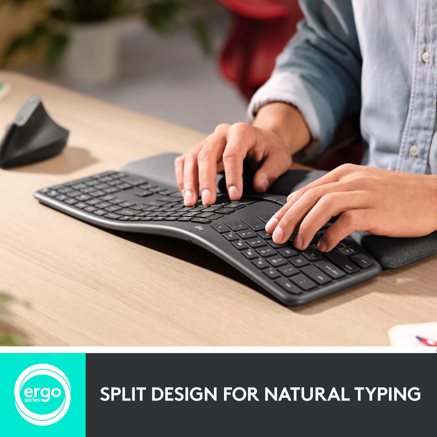 Logitech ERGO K860 Wireless Ergonomic Keyboard - Gallery 9