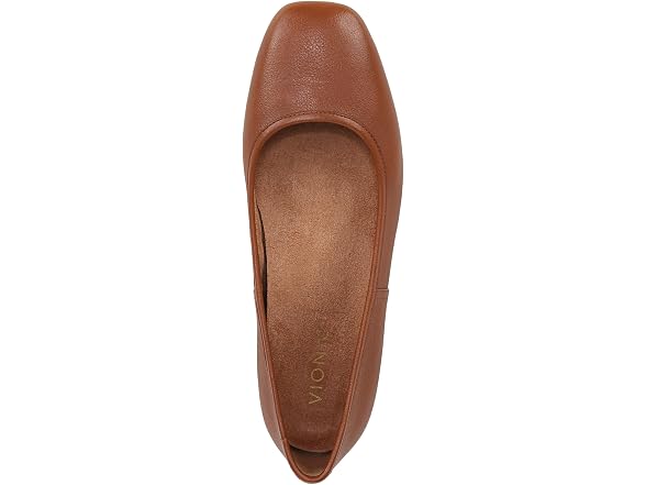 Vionic Womens Orinda Ballet Flat Tan