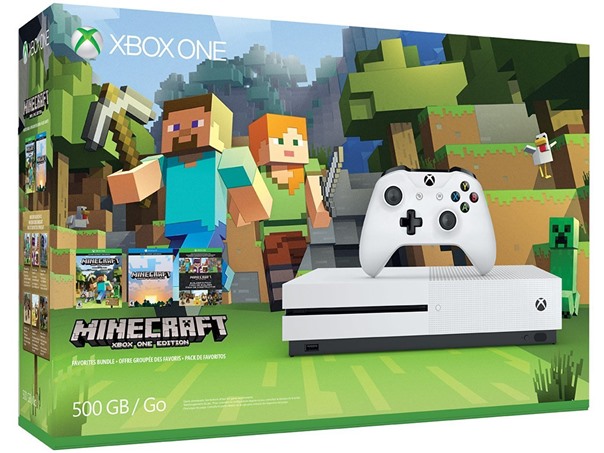 Xbox One S Minecraft Bundle (500GB)