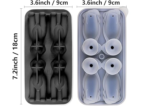 Wlztea Wlztea Ice Cube Tray Dog Shaped