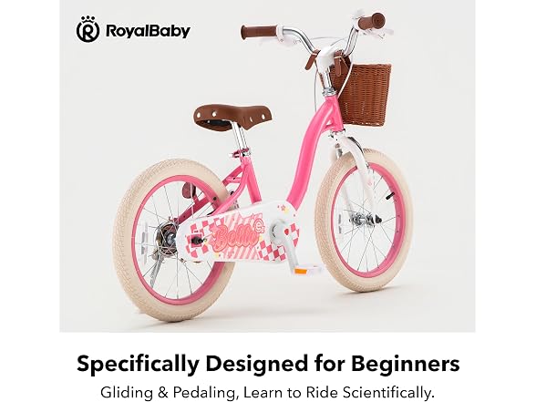 RoyalBaby RoyalBaby Girls Bike Belle EZ Kids Bike
