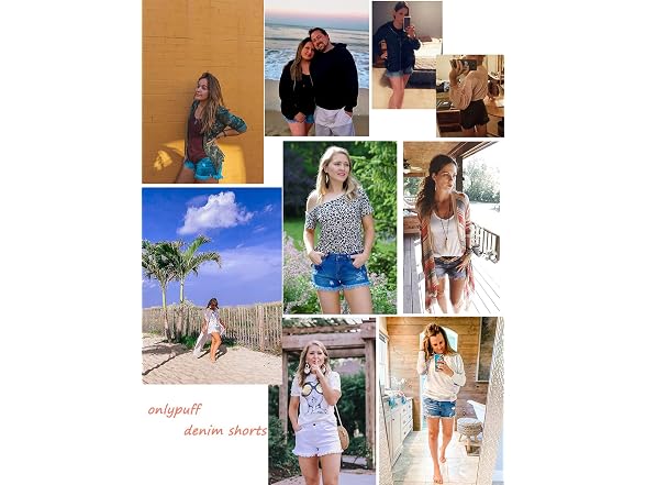 Onlypuff Women (L) Shorts Hot Shorts Casual Shorts