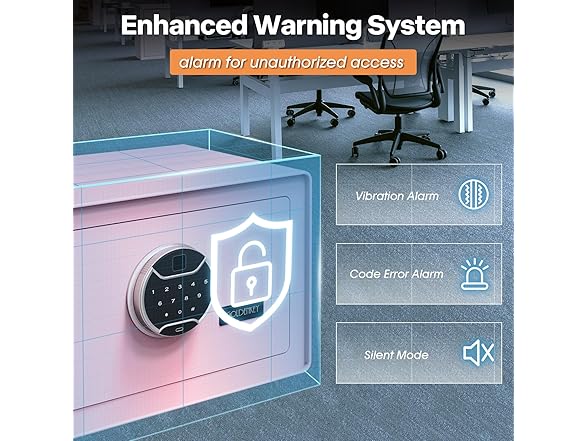 GOLDENKEY Fingerprint Safe