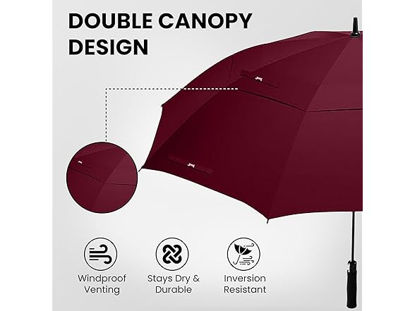 JPAXI Golf Umbrella Windproof
