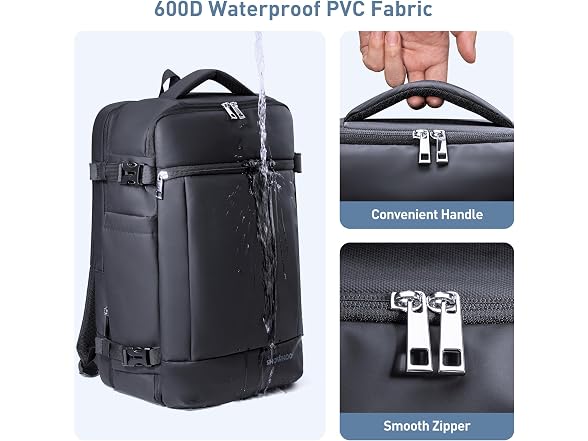 SHOWKOO 40L 17" Laptop Backpack