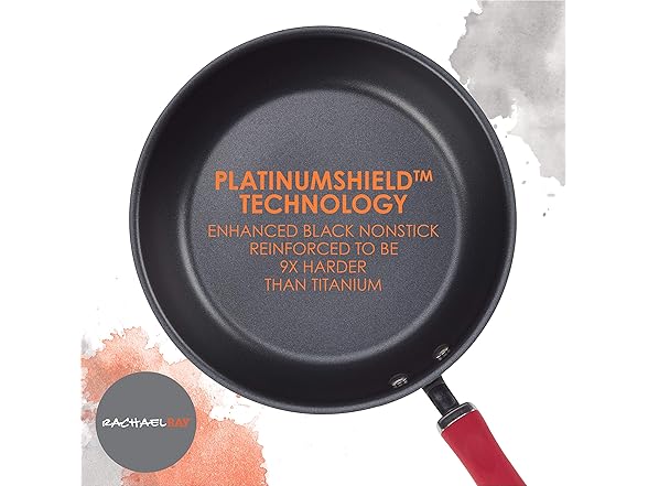 Rachael Ray Anodized Nonstick Frying Pan Set 