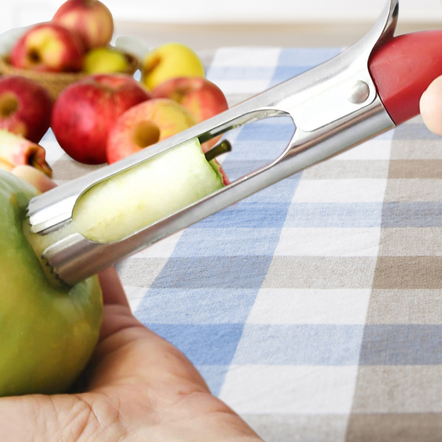 2-Pack: Stainless Steel Fruit Corer - Gallery 10