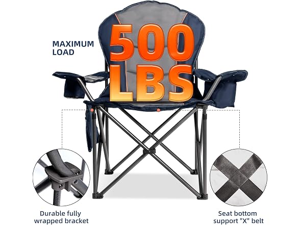 Foristrail Camping Chair with Side Table