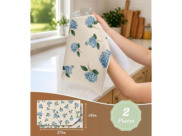 Puresora Cute Kitchen Towels Dish Towels - Gallery 5