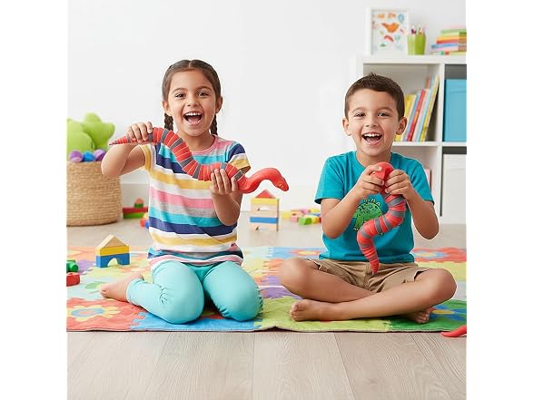 8 Inch Wiggle Sensory King Cobra – 12 Count Display - Gallery 4