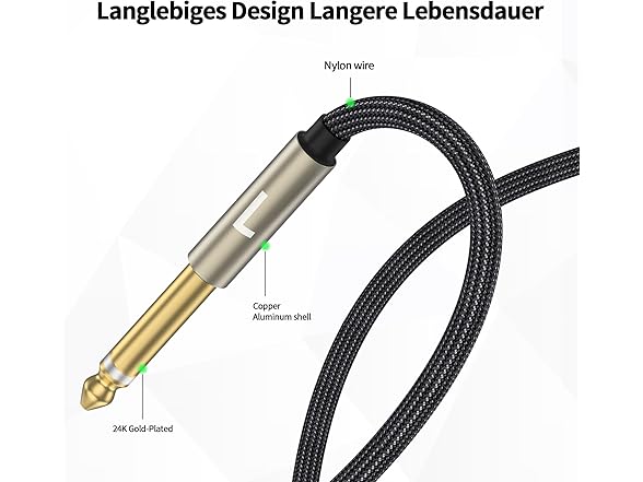 ZTOXLR USB C to Dual 6.35mm Splitter