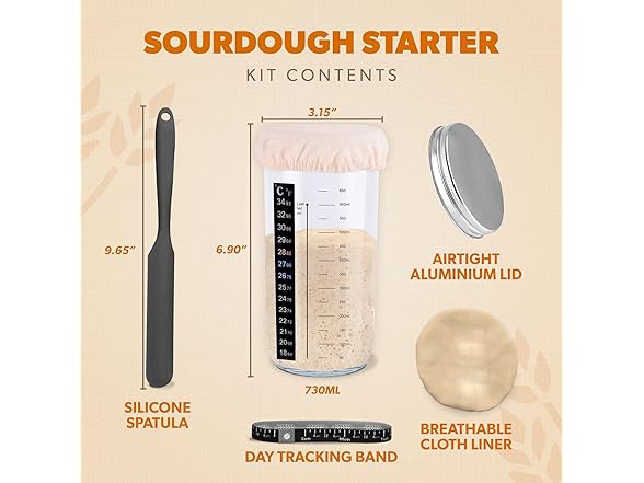 Complete Sourdough Starter Kit