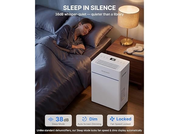 VEAGASO Dehumidifier, 28 Pints