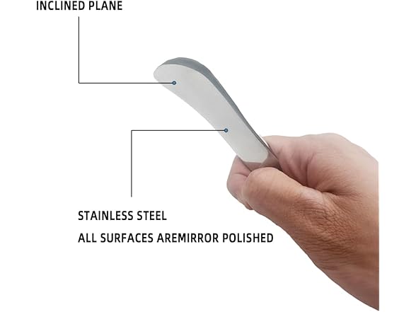 Dr.Pedi Stainless Steel Gua Sha Body Too