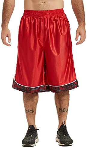 Men's 12" Long Basketball Shorts- Choose Color - Gallery 10