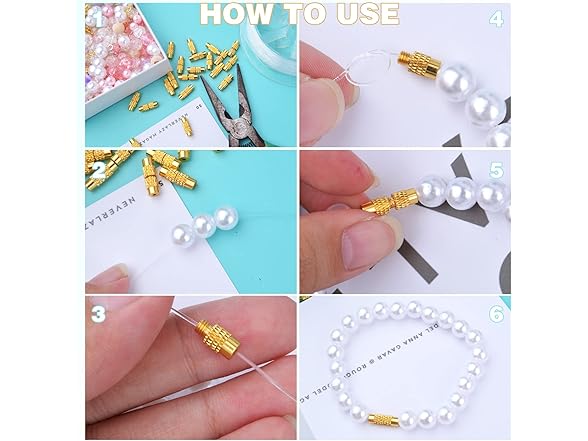 BronaGrand 50pcs Screw Twist Clasps