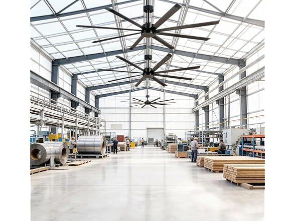 Parrot Uncle 120 Inch Large Ceiling Fan with Remote