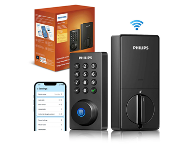 $59.99, Was $189.99, 68% Off! Philips DDL242X-1HW WiFi Keypad Deadbolt dealfomo