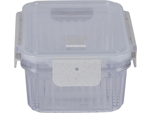 Kitchen Details 8-Piece Rectangular Food Storage Containers