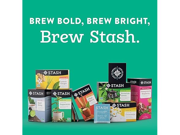 6PK STASH Black Tea Variety Pack – Caffeinated