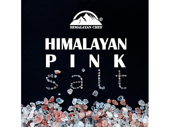 Himalayan Chef Pink Salt, Coarse Grain - 20 lb