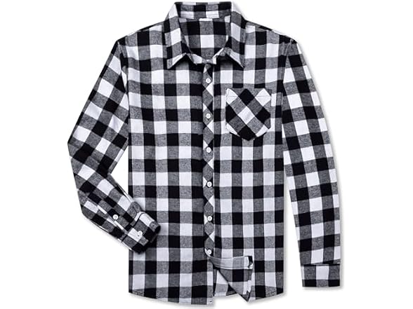Betusline Men (M) Casual Button Down Long Tops