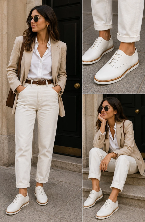 r. Simone Oxford Wedge Sneaker - Gallery 6