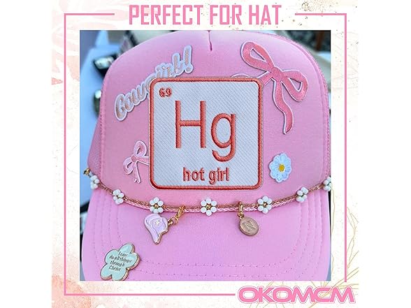 Hot Girl Hg 3'' Iron On Embroidered Patch