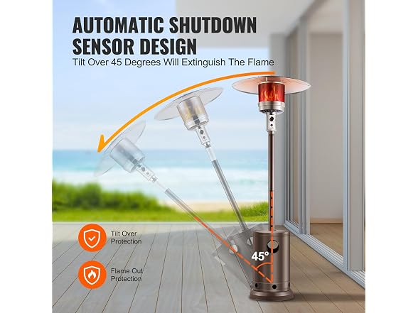 50000BTU Propane Patio Heater for