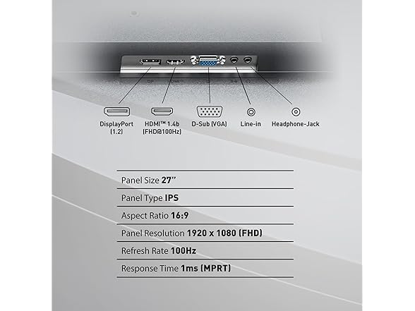 MSI 27" FHD Monitor | PRO MP275PG