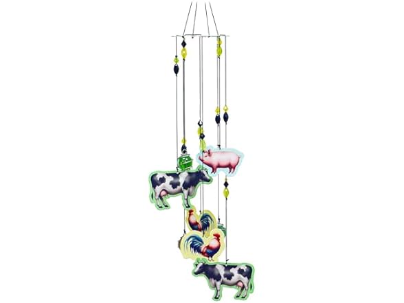 Spoontiques Farm Animals Wind Chime - Ou