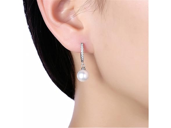 Evabliss Pearl Drop Earrings